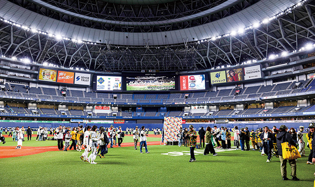 京セラドーム大阪グラウンドウォーク