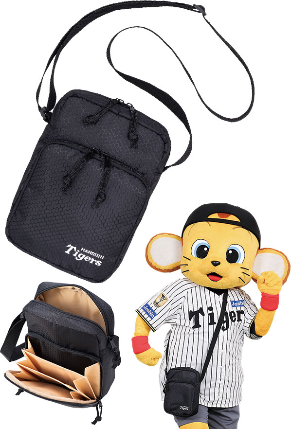 じゃばらポケット付きショルダーポーチ