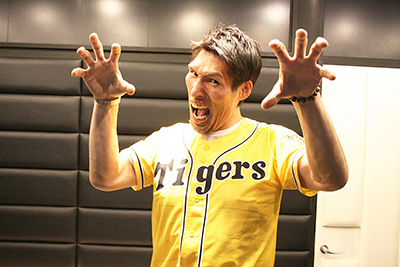 ニュース 各界からエール みんなでガォー 応援隊 各界からエール みんなでガォー 応援隊 第4回 篠原信一さん 阪神タイガース 公式サイト