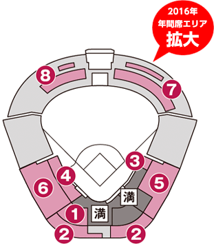 2016年阪神タイガース年間予約席記念非売品チケットホルダー２個