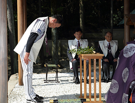 ニュース - チーム - 廣田神社で必勝祈願｜阪神タイガース 公式サイト