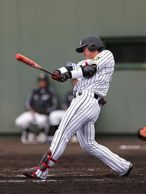 ニュース - ファーム - 陽川尚将選手がウエスタン・リーグ｢3・4月度