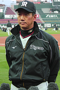 ニュース - チーム - 金本知憲監督がシーズン開幕を前に会見を