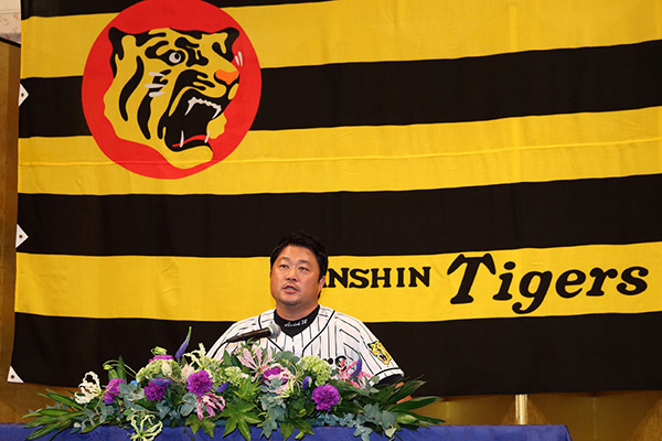 阪神タイガース 安藤優也 引退会見 2017/9/15・プロ初勝利 2002