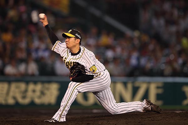阪神タイガース西投手タオル