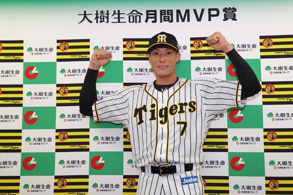 ニュース - チーム - 糸井嘉男選手『6月度大樹生命月間MVP賞』を受賞