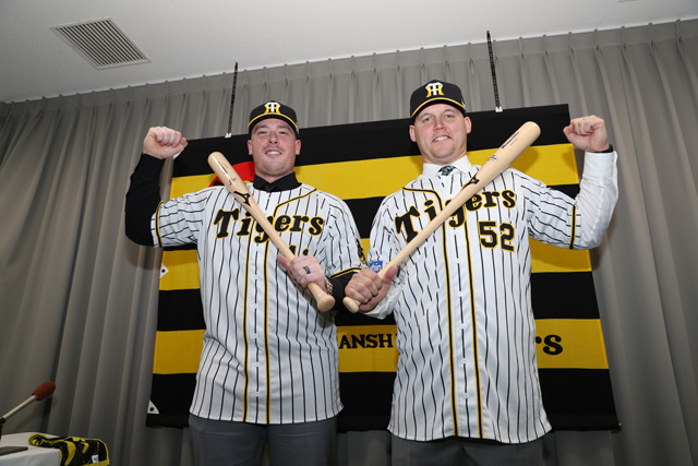 ニュース - チーム - ボーア選手・サンズ選手入団会見｜阪神タイガース