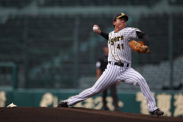 ニュース - ファーム - 村上頌樹選手が9・10月度「スカパー！ファーム