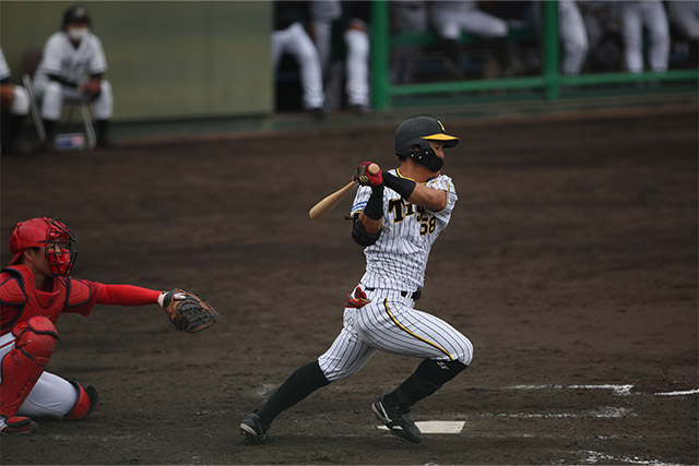 ニュース - ファーム - 前川右京選手「5月度スカパー！ファーム月間MVP