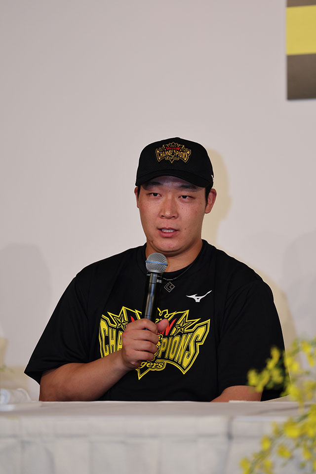 ニュース - チーム - 「SMBC日本シリーズ2023」優勝会見｜阪神