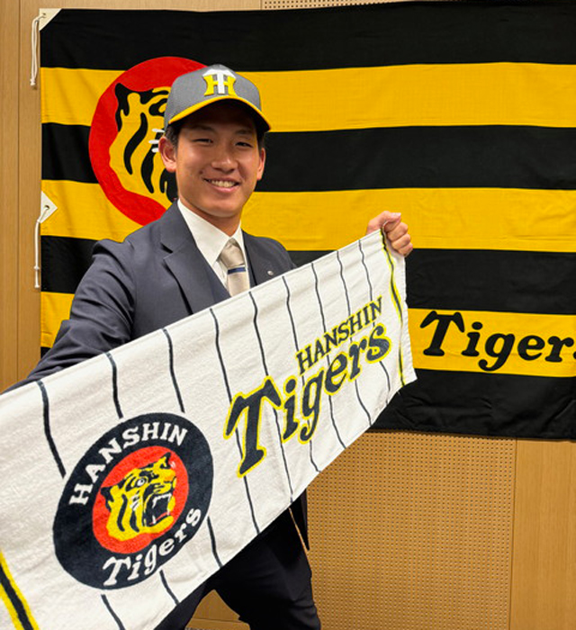ニュース - チーム - 伊原陵人選手との仮契約完了について｜阪神