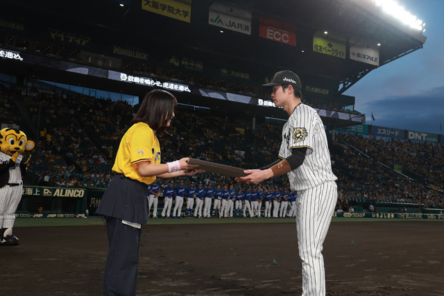ニュース - チーム - 球団選定8月度月間最優秀選手に中野拓夢選手