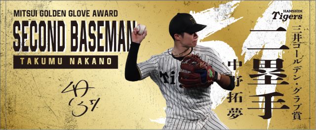 ニュース - グッズ - 第54回三井ゴールデン・グラブ賞受賞記念グッズの