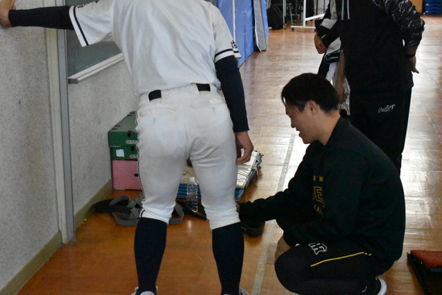 ニュース - 野球振興 - 兵庫県高野連加盟校へのトレーナー講習会実施