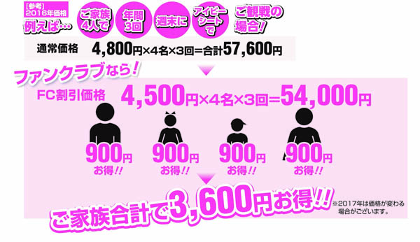 ニュース - ファンクラブ - 2017年度公式ファンクラブ会員募集（新規
